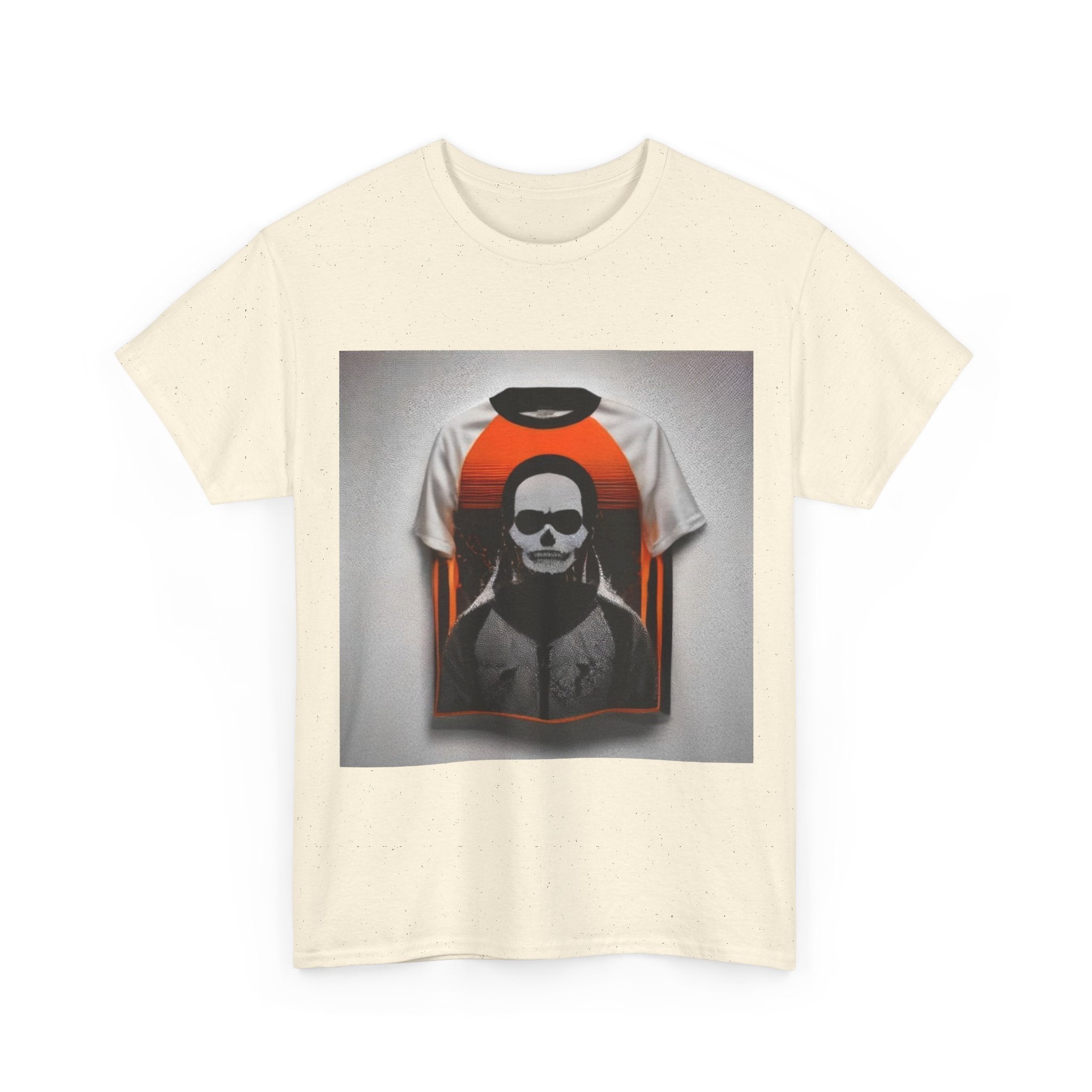 Static Frequency Skull Graphic Tee