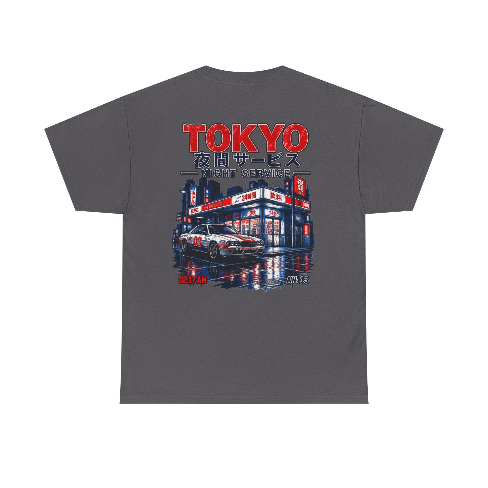 Tokyo Street Racing T‑Shirt — Retro Japanese City Drift Graphic Tee
