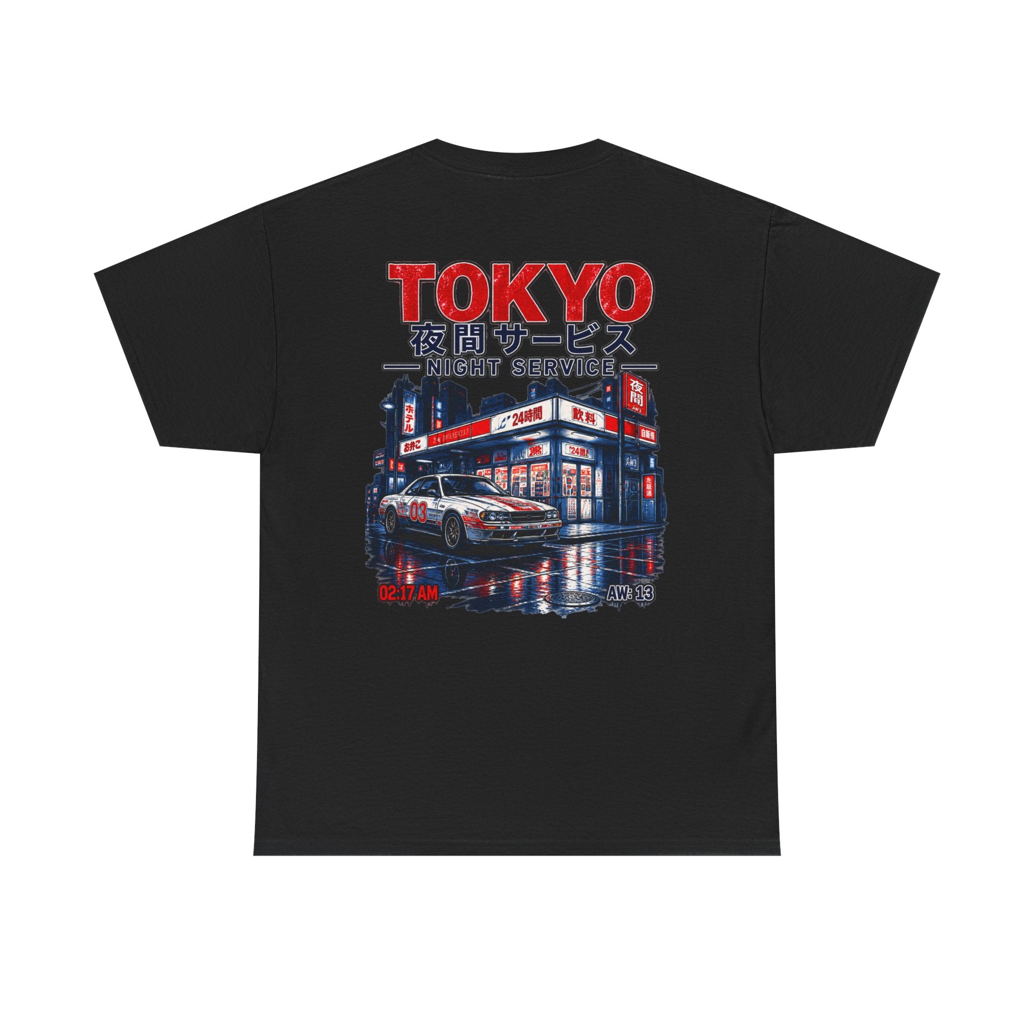 Tokyo Street Racing T‑Shirt — Retro Japanese City Drift Graphic Tee