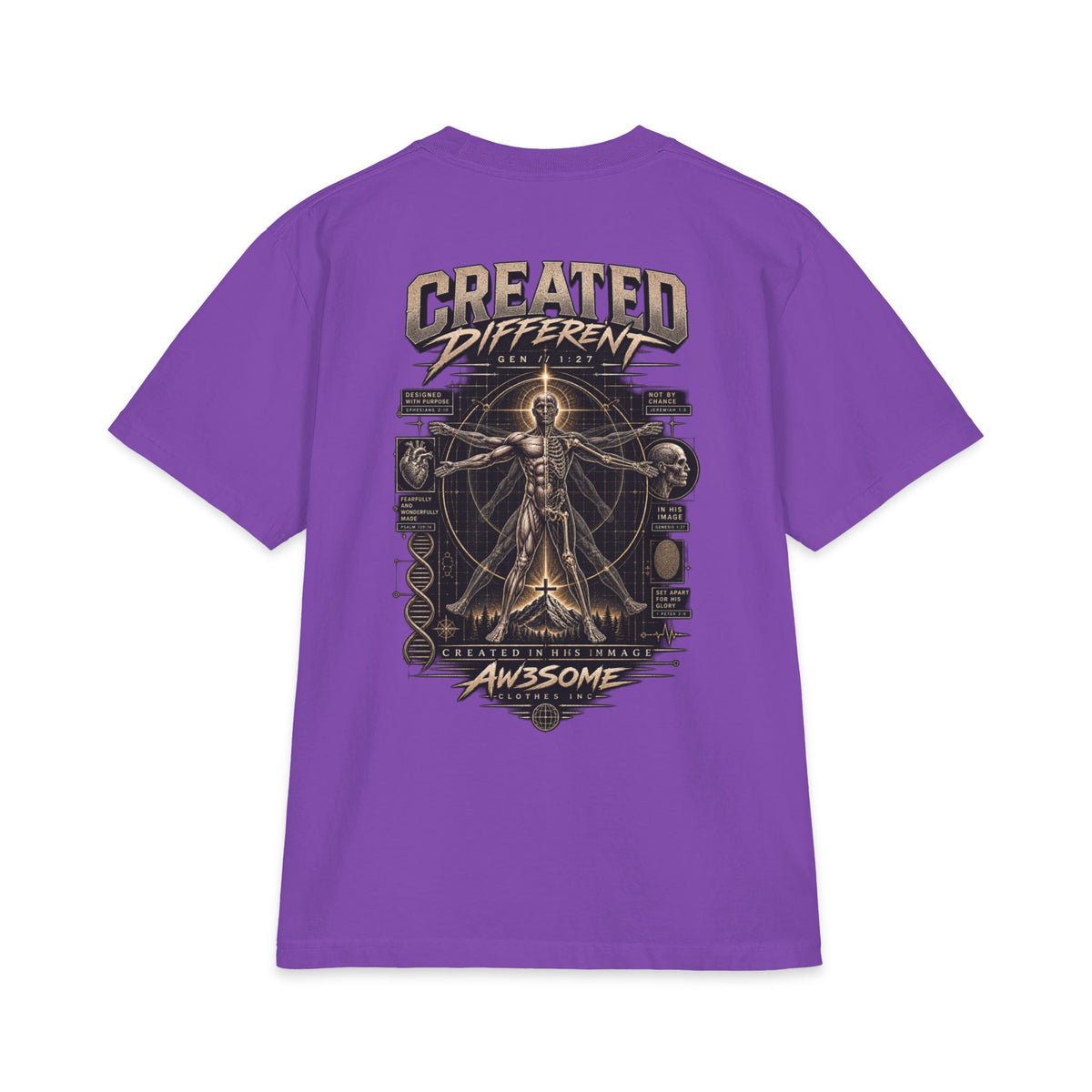Created Different Graphic T-Shirt