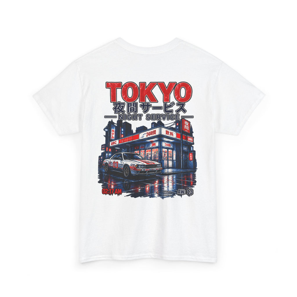 Tokyo Street Racing T‑Shirt — Retro Japanese City Drift Graphic Tee