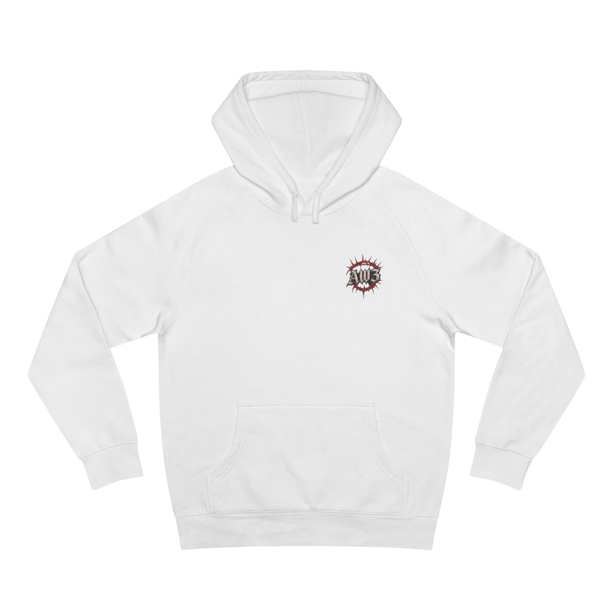 Soldiers Graphic Hoodie — Gothic Eagle & Skull Back Print