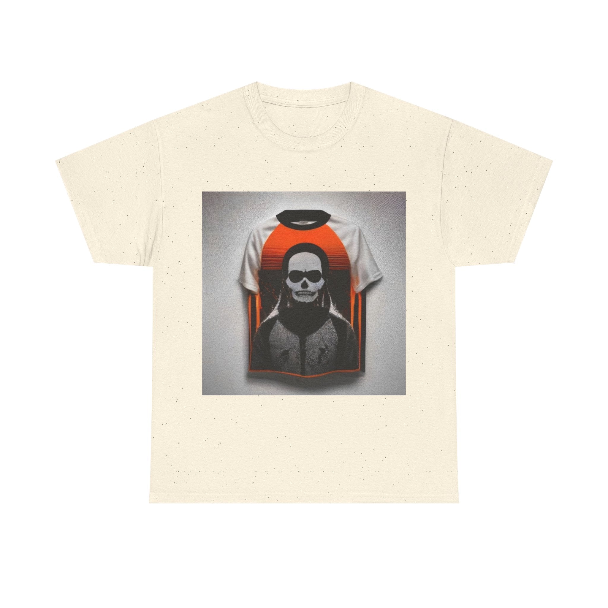 Static Frequency Skull Graphic Tee
