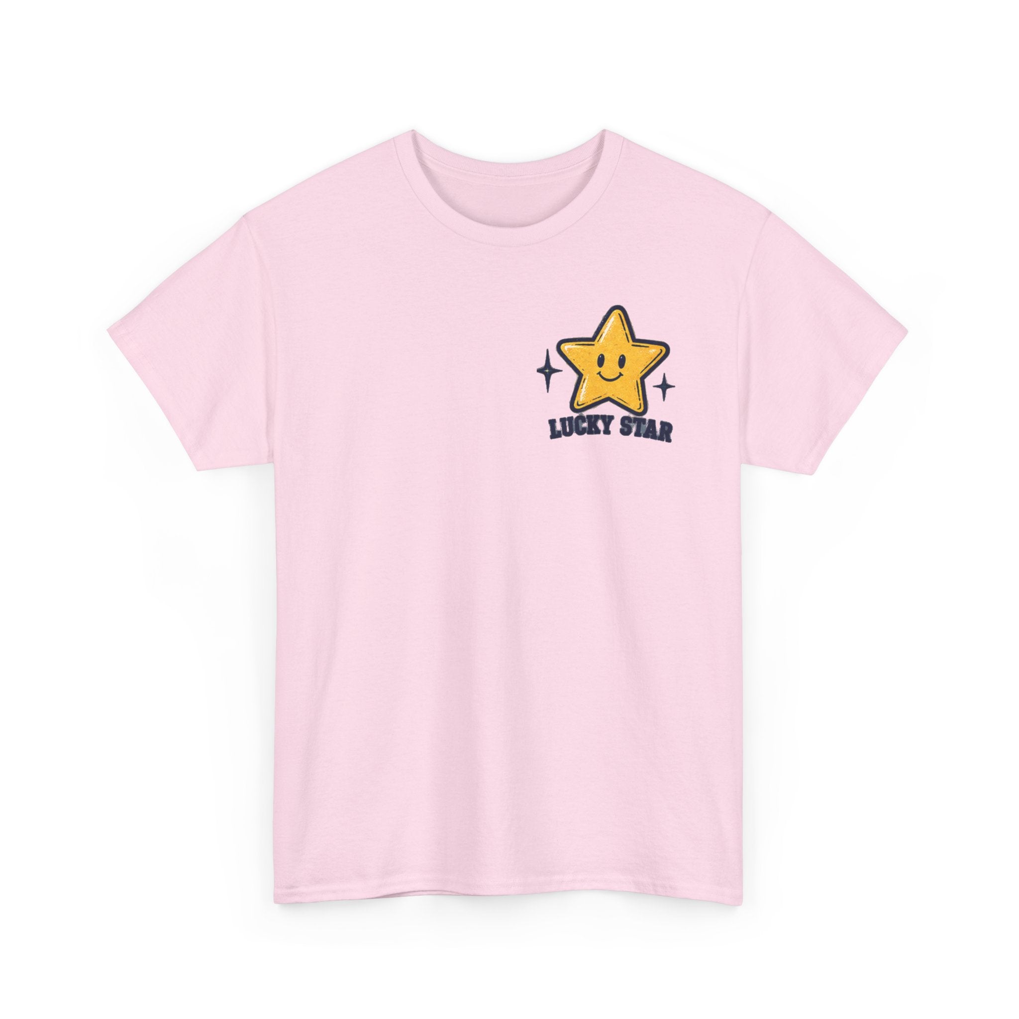 Lucky Star Social Club T‑Shirt — Cute Yellow Star Graphic Tee