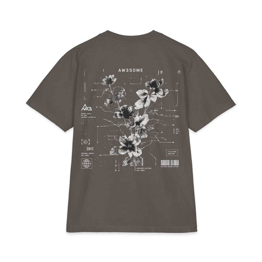 Floral Tech Graphic T-Shirt