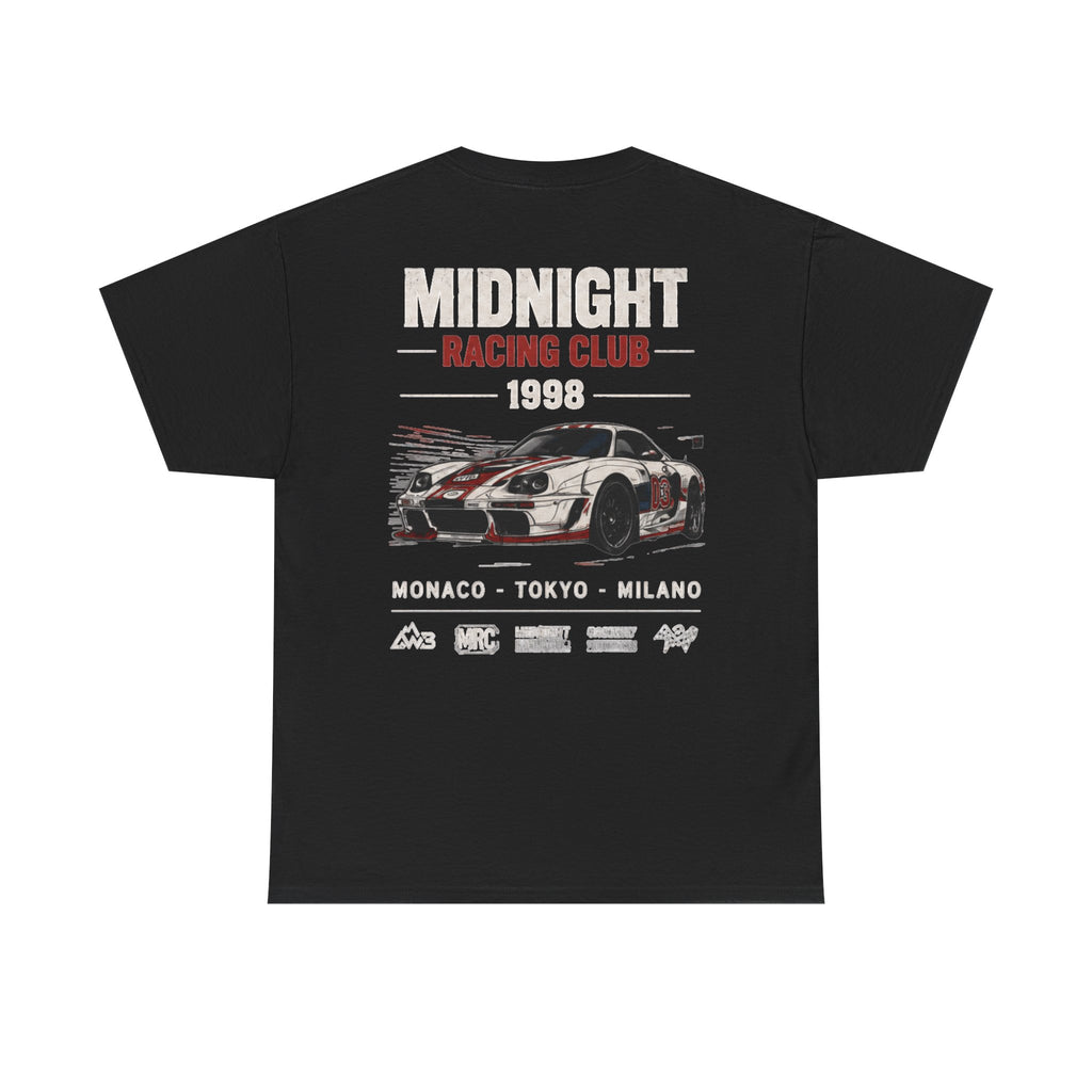 Midnight Racing Club Tee — Vintage Race Car Graphic (1998)
