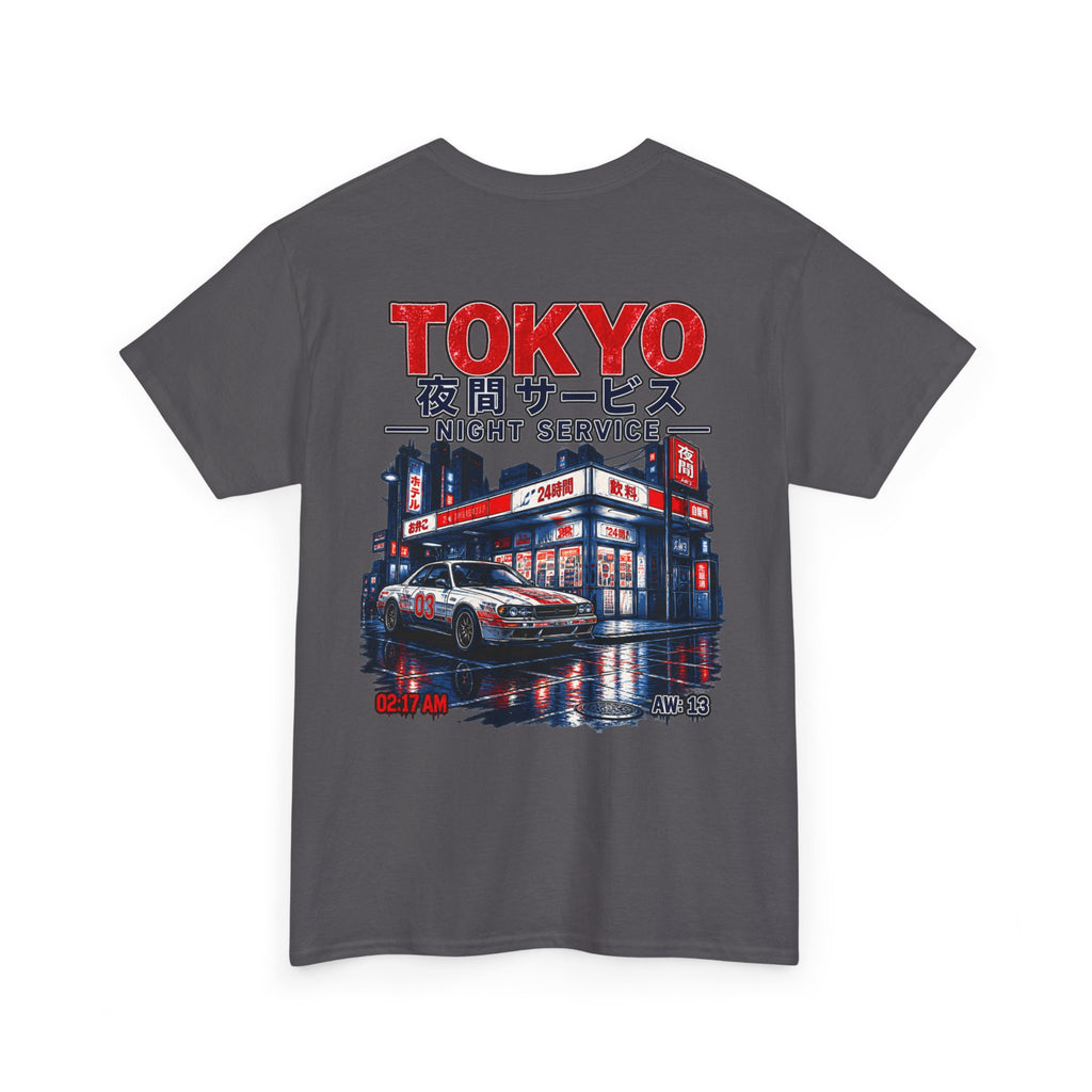Tokyo Street Racing T‑Shirt — Retro Japanese City Drift Graphic Tee