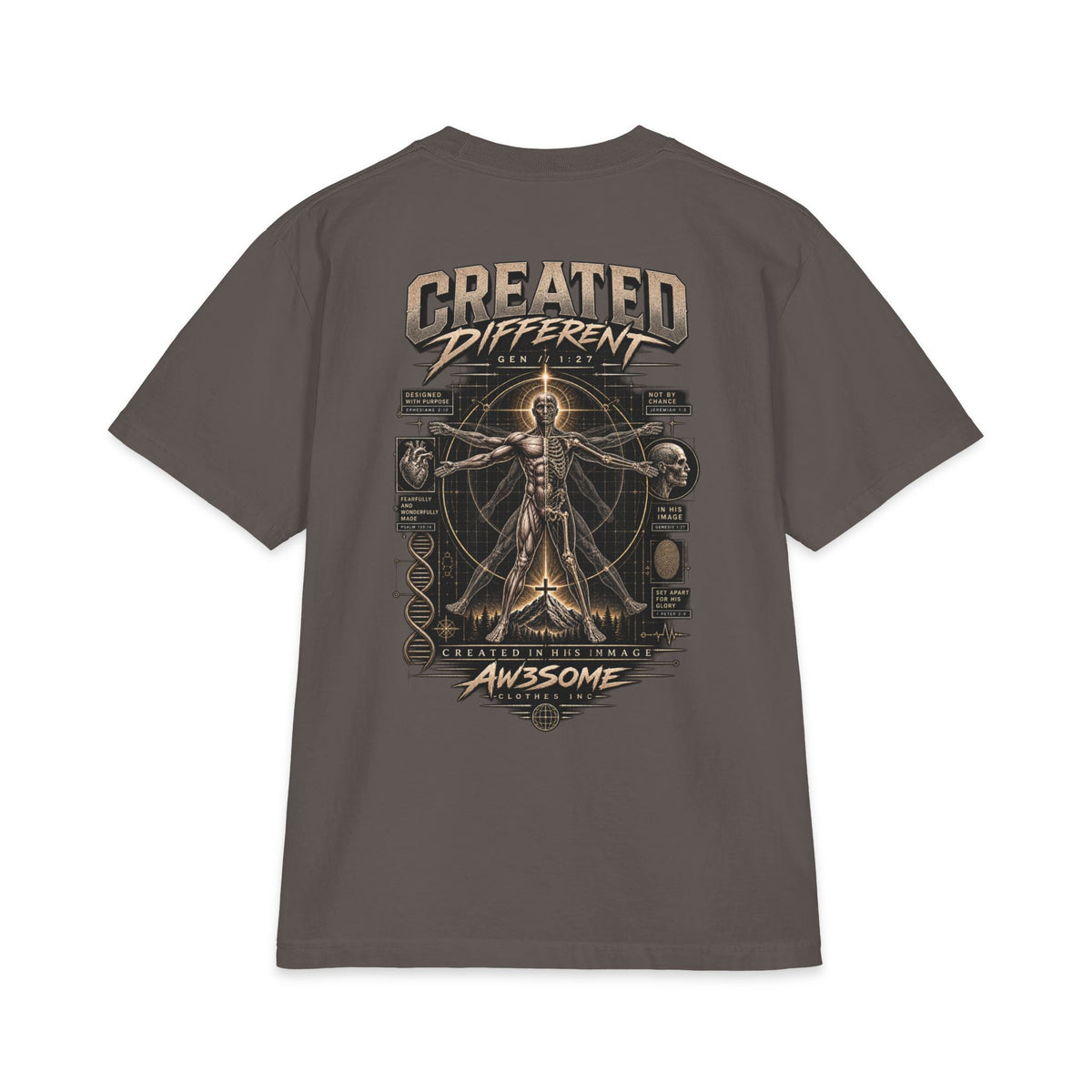 Created Different Graphic T-Shirt