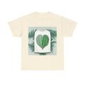 Chlorophyll Heart Botanical Graphic T-Shirt