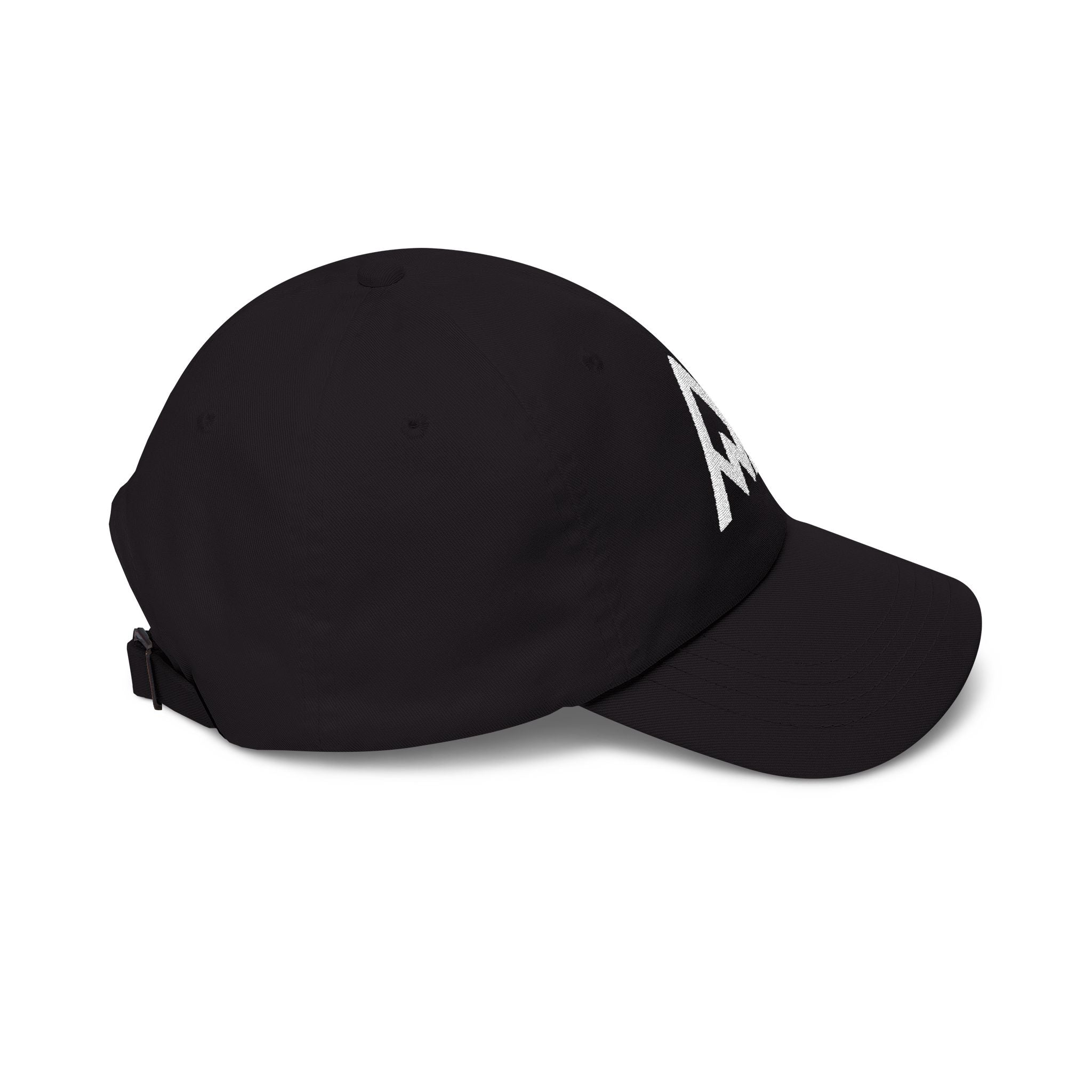 Classic Dad Cap — Minimal Mountain Logo Embroidered Baseball Hat