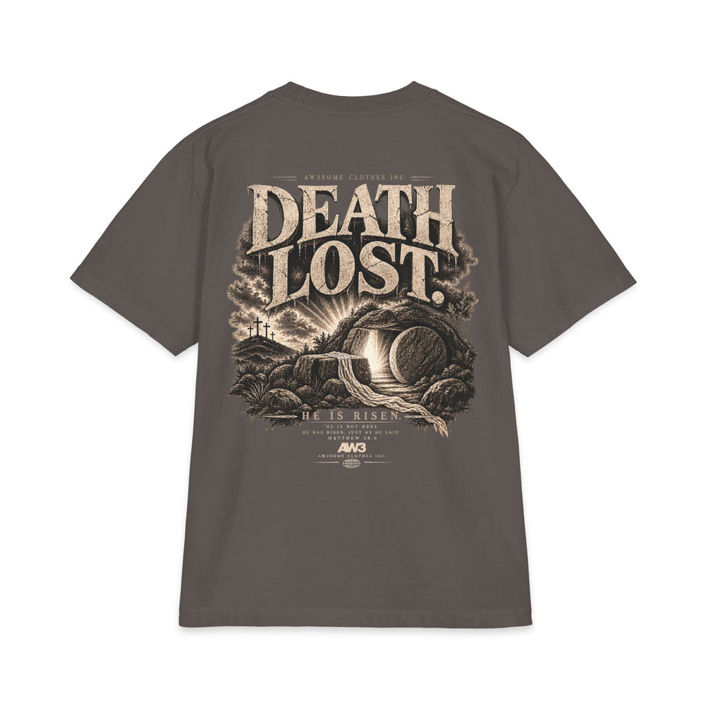Death Lost Graphic T-Shirt — Vintage Rock Band Tee