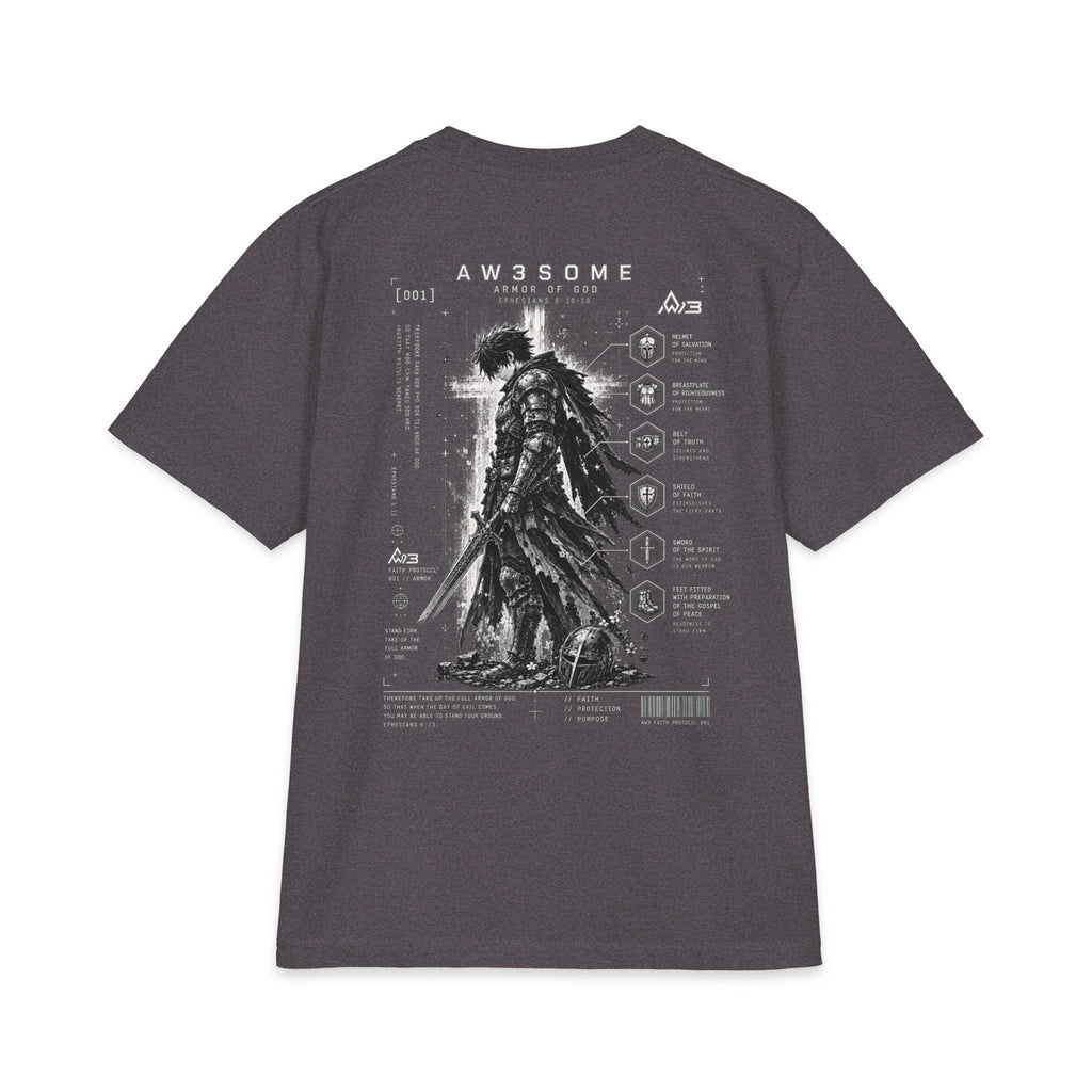 Graphic T‑Shirt — Dark Samurai Illustration Back Print