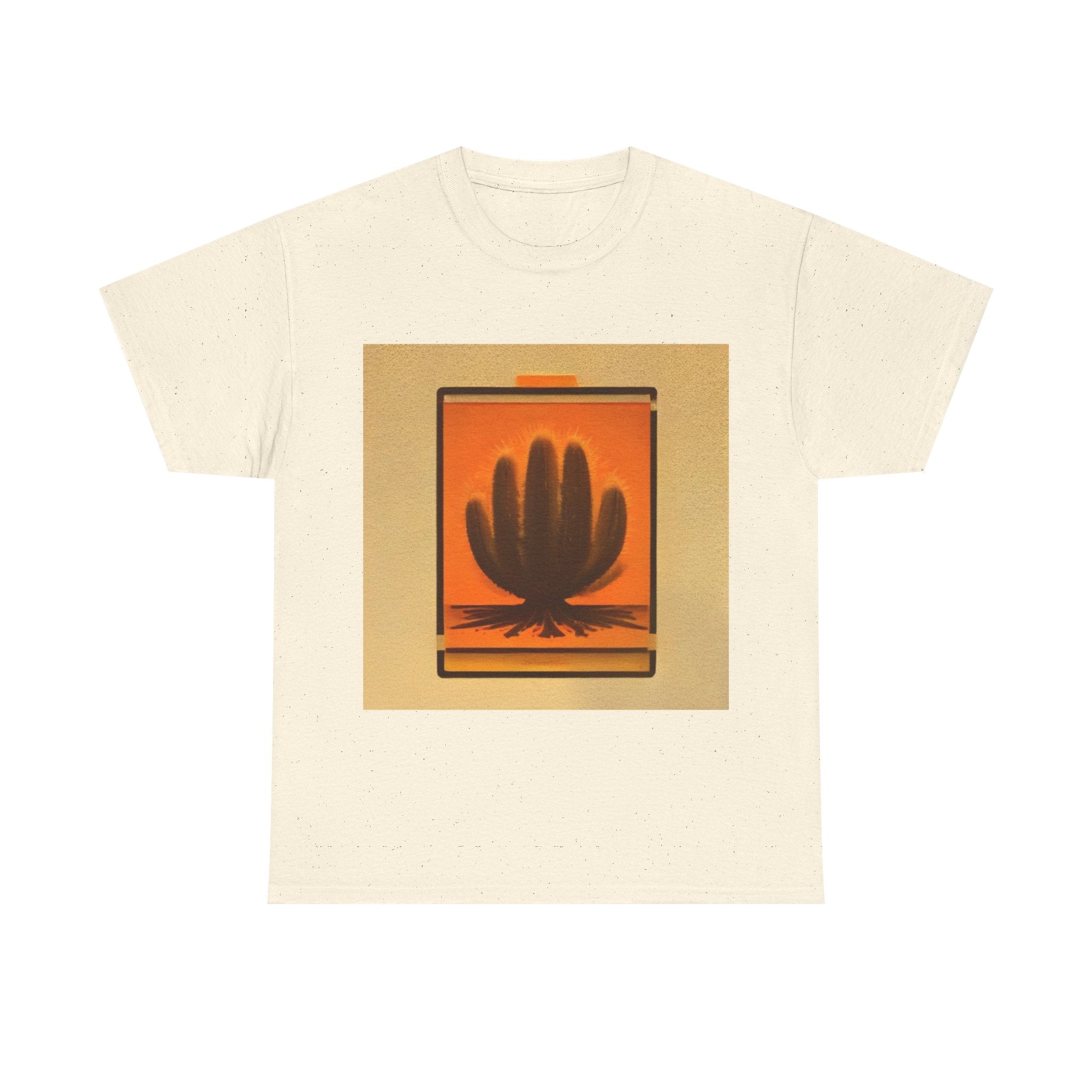 Cyber Saguaro Desert Graphic Tee