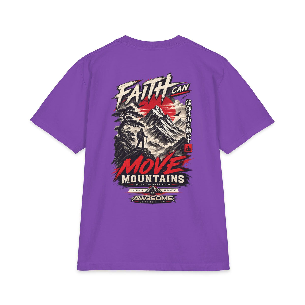 Faith Can Move Mountains Graphic T-Shirt