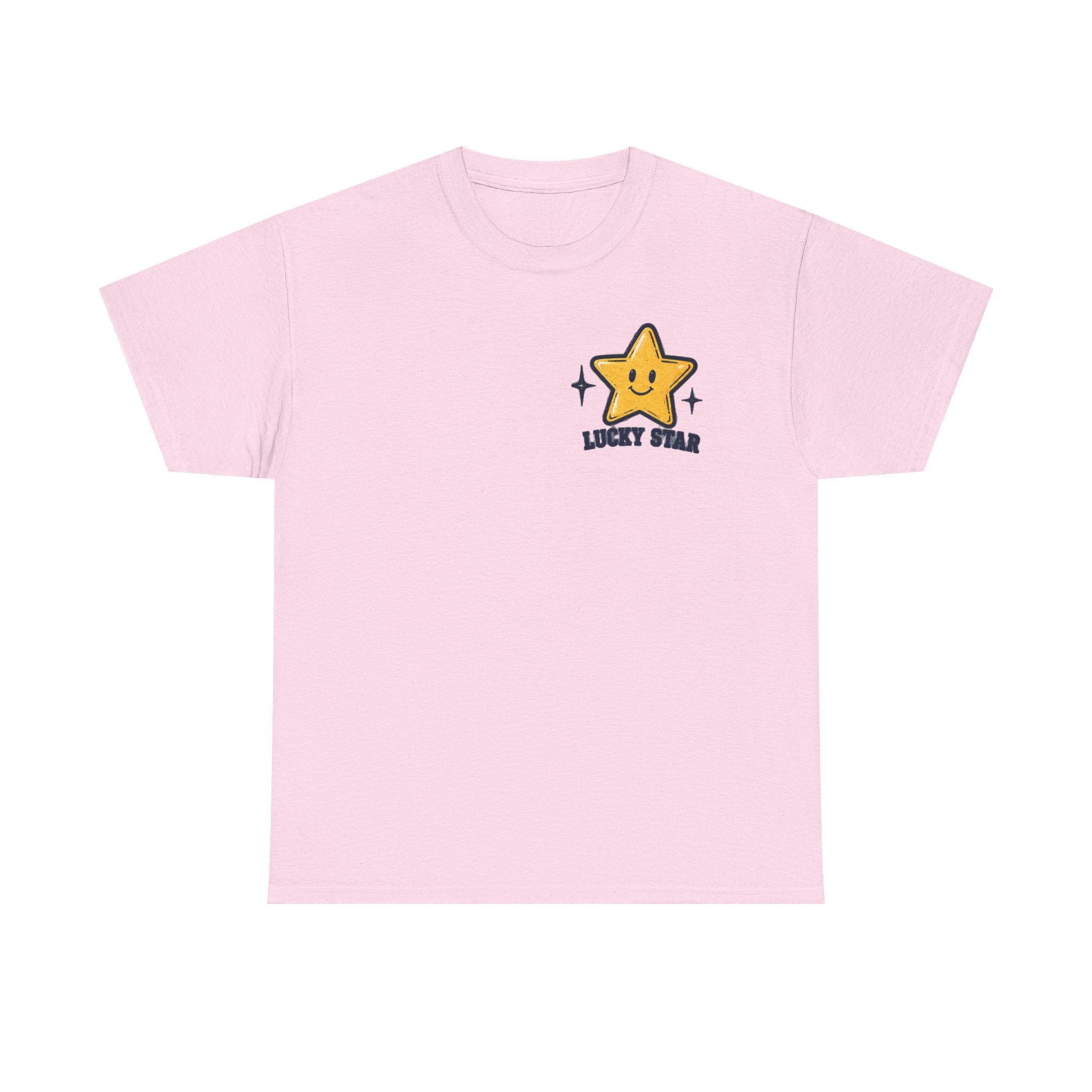 Lucky Star Social Club T‑Shirt — Cute Yellow Star Graphic Tee
