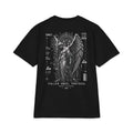 Fallen Angel Graphic Tee — Gothic Angel Illustration Short Sleeve Shirt