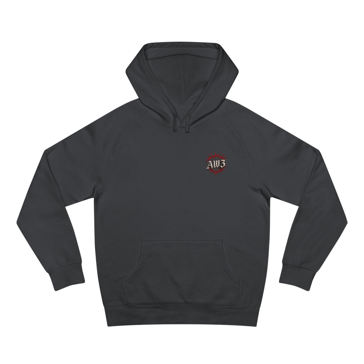 Soldiers Graphic Hoodie — Gothic Eagle & Skull Back Print