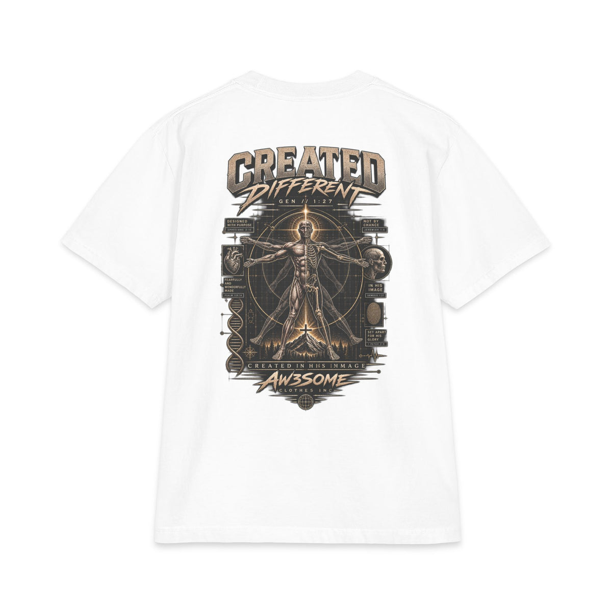 Created Different Graphic T-Shirt