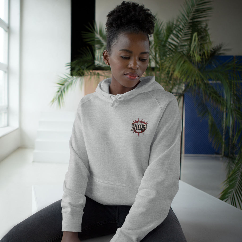Soldiers Graphic Hoodie — Gothic Eagle & Skull Back Print